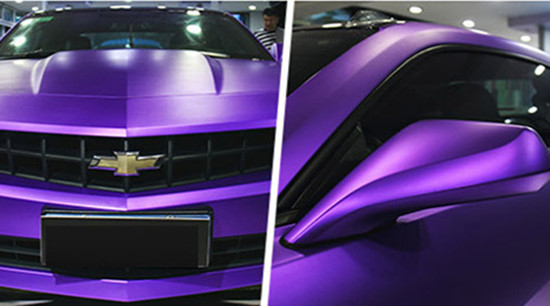 Umidade do filme do envoltório do carro de Matte Metallic Deep Sea Blue - prova 4,8 MIL Thickness