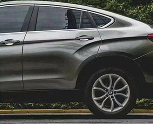 Umidade de prata colorida do envoltório do carro do brilho do laser - prova impermeável