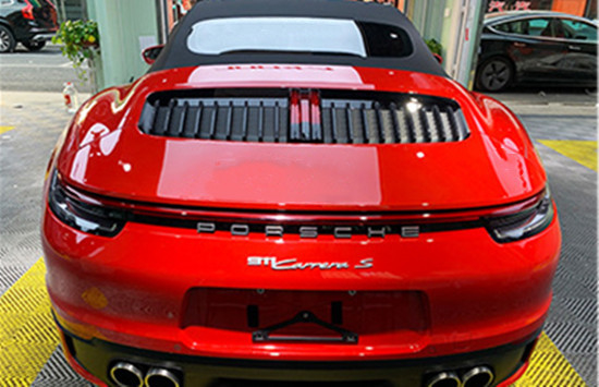 Risco livre da bolha Slideable vermelha do filme do envoltório do carro de Chrome resistente