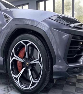 Grey Gloss Car Vinyl Wrap com espaço livre do metal da bolha do forro de liberação do ANIMAL DE ESTIMAÇÃO