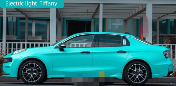 Liberação de Matte Tiffany Car Wrap Film Air com esparadrapo acrílico removível