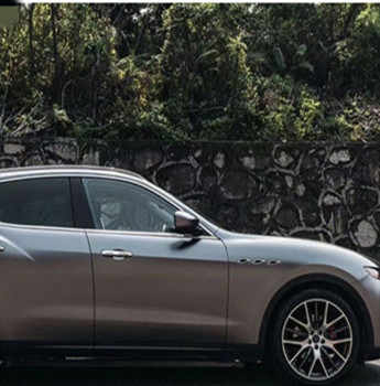 espaço metálico ótico Ash Auto Wrap Film de Swipeable da liberação do ar do ANIMAL DE ESTIMAÇÃO de 140gsm Matte Car Vinyl Wrap eletro
