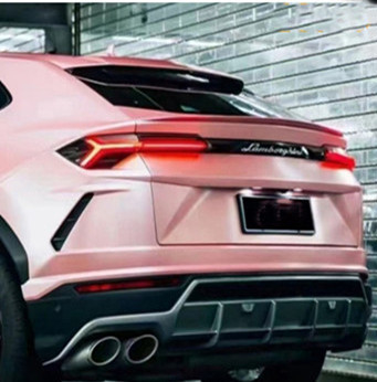 bolha eletro Oprical livre Cherry Powder de 30µm Matte Car Vinyl Wrap Removable