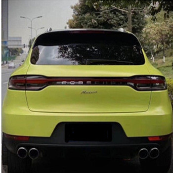 Esparadrapo acrílico removível do espaço livre de Swipeable 60µM Light Bud Green Car Vinyl Wrap do ANIMAL DE ESTIMAÇÃO