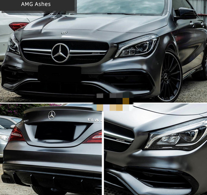 O calor Slideable das cinzas do ANIMAL DE ESTIMAÇÃO AMG impermeabiliza Matte Car Vinyl Wrap Roll 140gsm