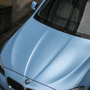 Filme azul do envoltório do carro de Matte Metallic Electric Light Sky não - desvanecendo-se