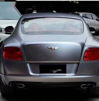 o envoltório cinzento do vinil do carro do espaço ótico do eletro da liberação do ar de 30µm impede dano de Sun