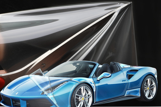 Filme lustroso super 12MIL da proteção da pintura do carro HTP-5 por 10 anos de garantia