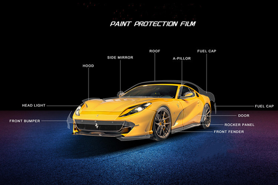 Revestimento do pPF de 8 filmes de MIL Matte Transparent Car Paint Protection para o carro