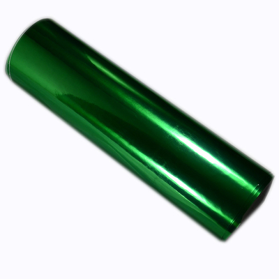 Bolha verde de prata Slidable do filme do envoltório do vinil do carro de Chrome livre
