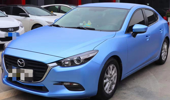 Bens azuis metálicos de Matte Car Vinyl Wrap Film da névoa que desvanecem-se não