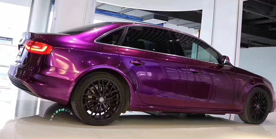 Pulverizador de sal roxo lustroso imperial da liberação do ar do envoltório do carro do veículo resistente