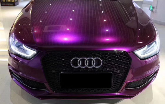 Pulverizador de sal roxo lustroso imperial da liberação do ar do envoltório do carro do veículo resistente