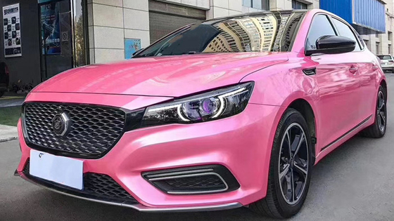 Bolha Swipeable livre de Barbie Metallic Pink Car Wrap do pó do batom