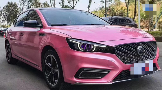 Bolha Swipeable livre de Barbie Metallic Pink Car Wrap do pó do batom