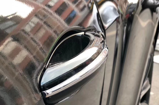 Escuro - envoltório de alto brilho verde do vinil do carro com o forro de papel revestido do PE