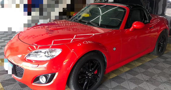 Da liberação de alto brilho vermelha do ar do envoltório do carro de Ferrari temperatura Slidable resistente