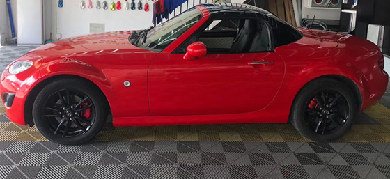 Da liberação de alto brilho vermelha do ar do envoltório do carro de Ferrari temperatura Slidable resistente