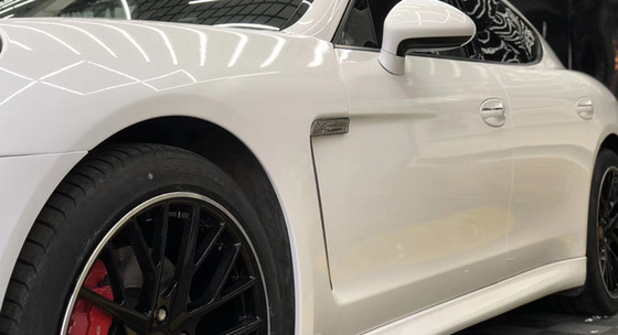 Anote ultra o envoltório leve do carro da prova do risco da resistência térmica 140gsm do envoltório do vinil do marfim