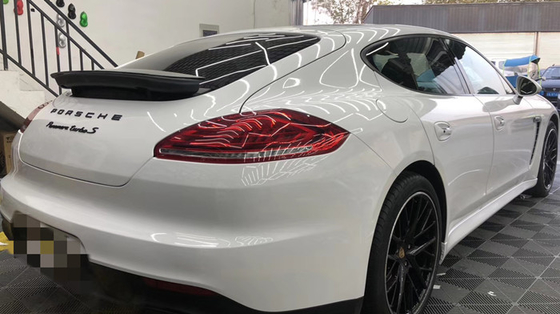 Anote ultra o envoltório leve do carro da prova do risco da resistência térmica 140gsm do envoltório do vinil do marfim