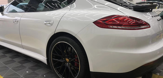 Anote ultra o envoltório leve do carro da prova do risco da resistência térmica 140gsm do envoltório do vinil do marfim