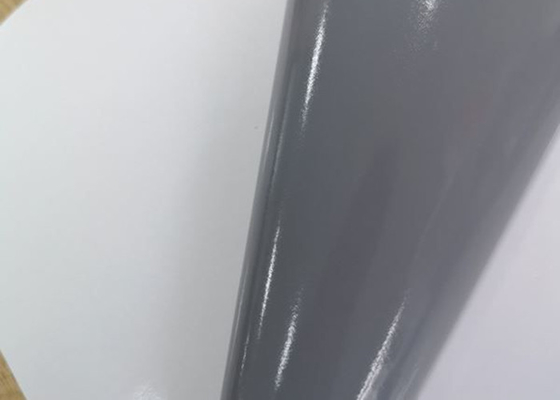 Vinil de papel revestido do filme imprimindo de Digitas do forro do PE com Grey Adhesive