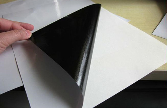 Monomeric removível do rolo imprimível impermeável lustroso esparadrapo preto do vinil