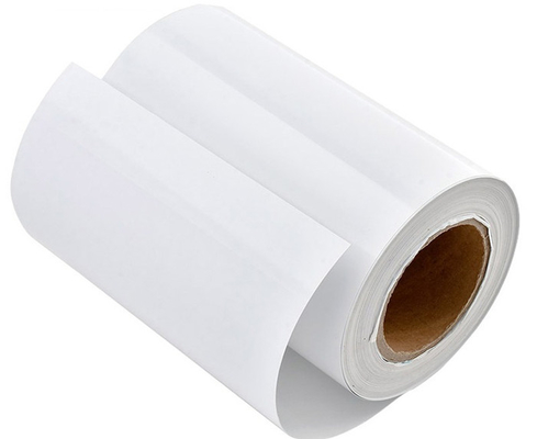Vinil imprimível Monomeric removível exterior 140gsm de Matt White Self Adhesive Film