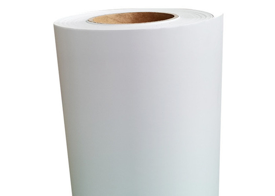 Matte White Digital Printing Film Monomeric removível com Grey Adhesive