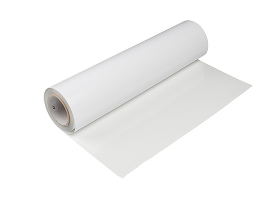 Transferência polimérico adesiva removível Digital imprimiu filmes Matte White