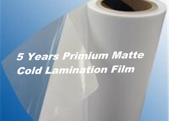 Resistente de umidade de Matt Cold Laminating Film 1.2mm da proteção das imagens