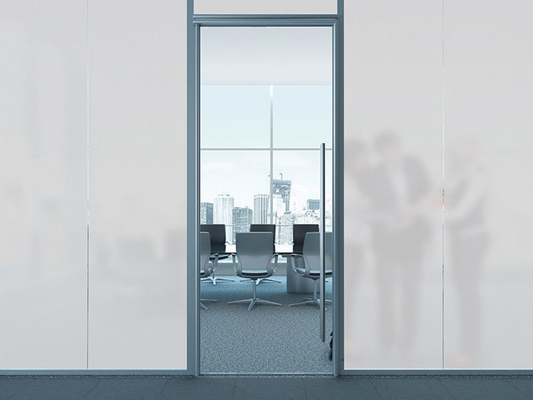 Filme da janela de vidro da privacidade de 1.22M*50M Matte White Window Film Decorative