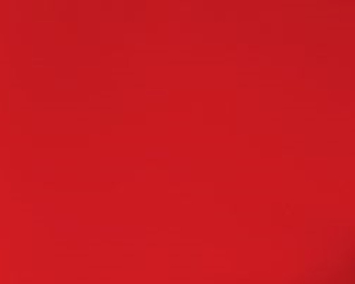 anti filme de vidro decorativo vermelho geado UV da janela da planície autoadesivo