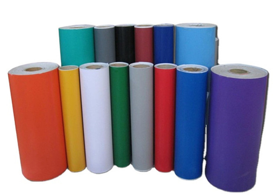 5 anos de filme flexível 0.914MX50M Colored Self Adhesive do vinil da durabilidade gearam o filme