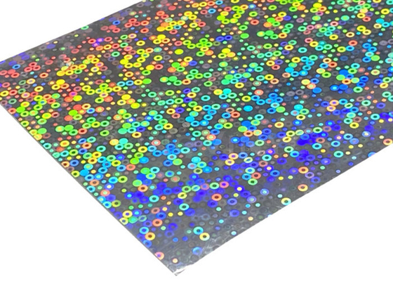 Filme holográfico esparadrapo 0.08mm do vinil do corte da cor do laser para a decoração