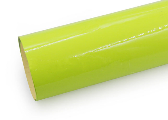 Risco decorativo do filme 0.1mm do vinil do corte da cor fluorescente do PVC resistente