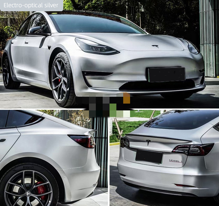 Cor de prata livre resistente UV durável de Matte Car Vinyl Wrap Bubble