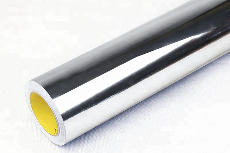 da liberação de prata do ar do envoltório do carro do vinil de Chrome do espelho 140gsm envoltório resistente ao calor do vinil